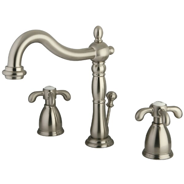 8" Widespread Bathroom Faucet, Brushed Nickel